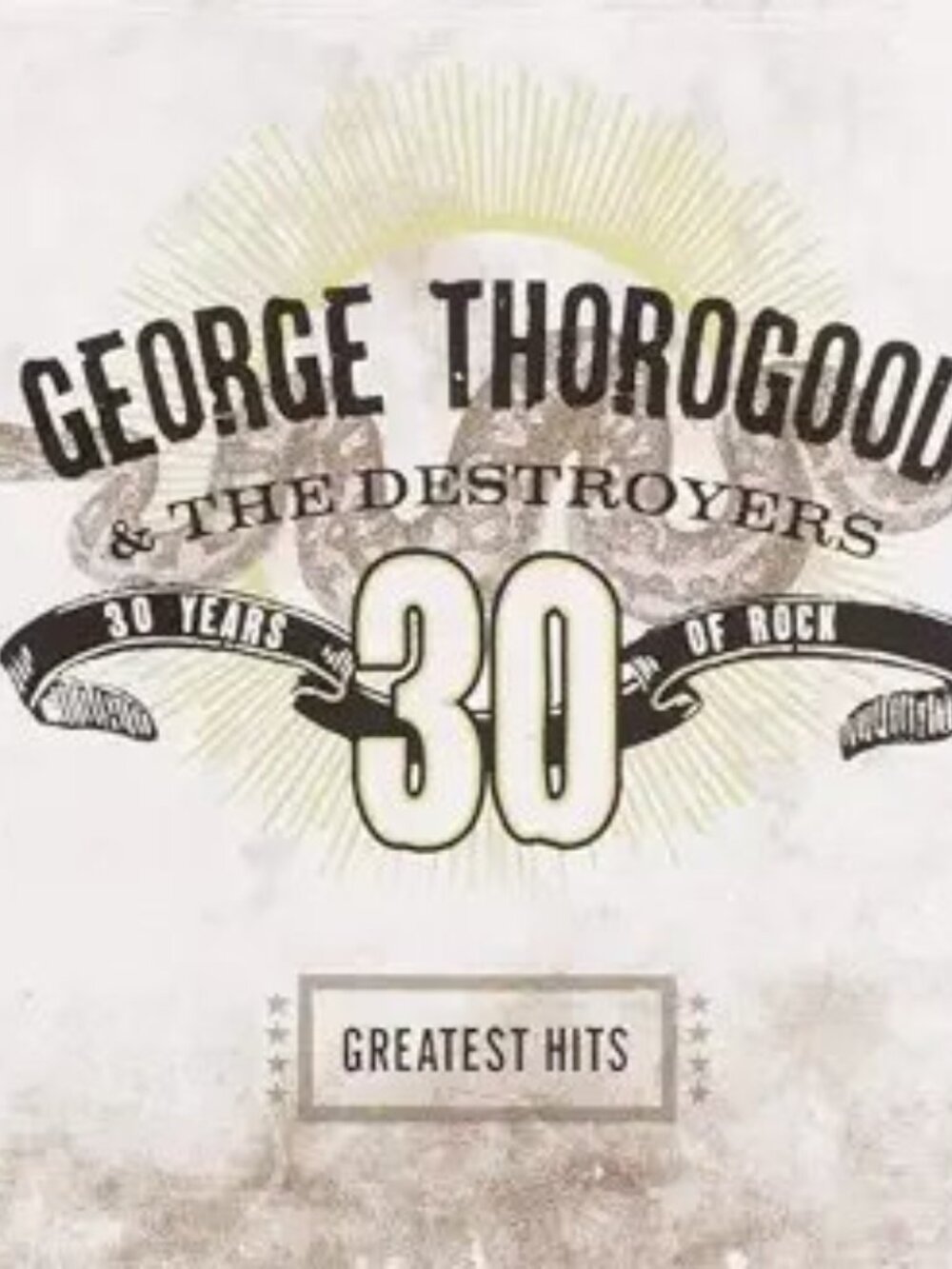 George Thorogood & The Destroyers Greatest Hits: 30 Years of Rock CD like new